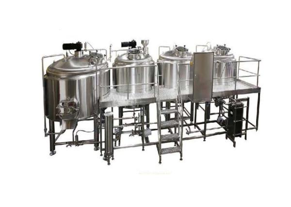 Industrial Brewing Equipment 2000L Barley Beer Making Machine 316 Stainless Steel