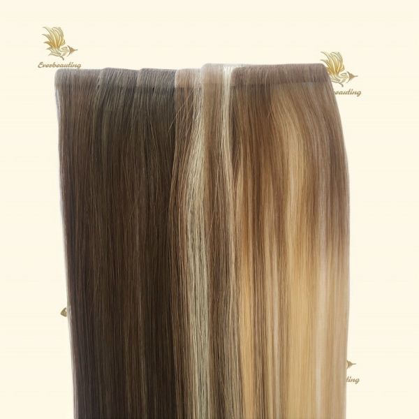 Remy Human Hair Grade Double Drawn Invisi Tape in Hair Extensions Virgin Remy Hair