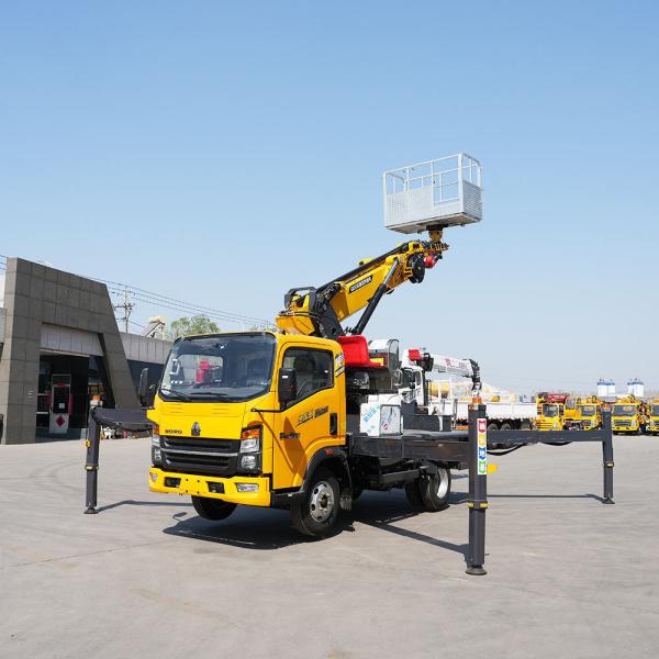 40m 50m High Altitude Operation Truck , Aerial Manlift Bucket Truck