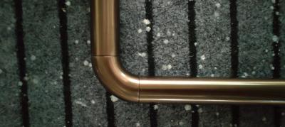 Continuing Round Handrails , Elevator Corner Connected Handrails