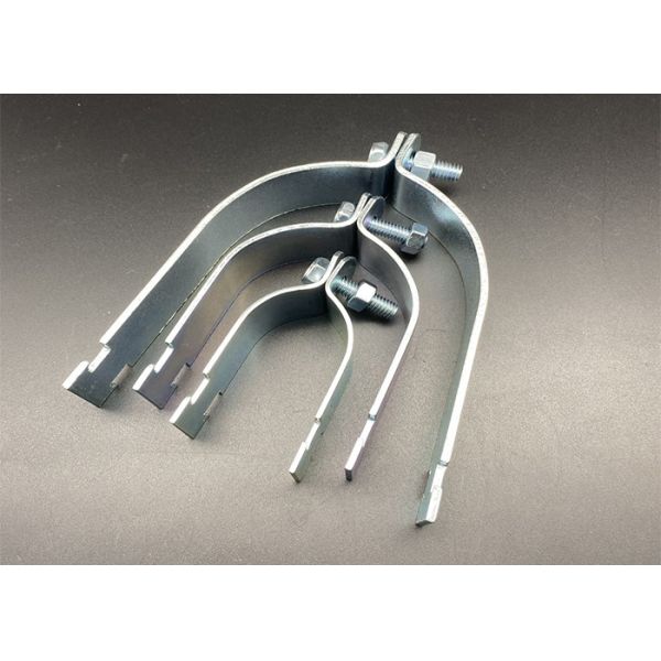 Galvanized HDG Rigid EMT Pipe Clamp 3/8 Inch For Pipe Lines