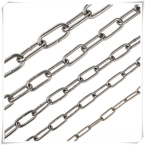 DIN763 link chain,stainless steel hardware from China supplier