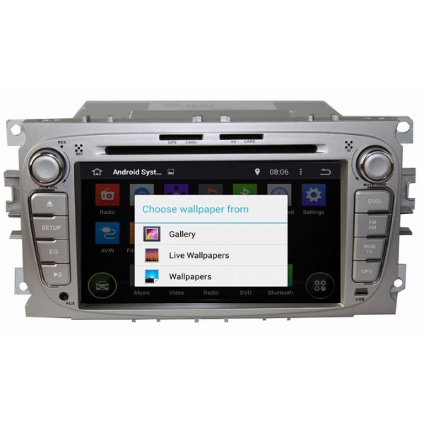 Ouchuangbo Car GPS Navi Stereo Bluetooth 3G Wifi Ford Mondeo 2007-2010 Android 4.4 DVD System OCB-7017D