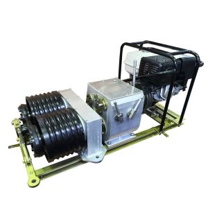 Heavy Duty Petrol Cable Pulling Winch with 3 Ton (30 KN) / 5 Ton (50 KN) Rated
