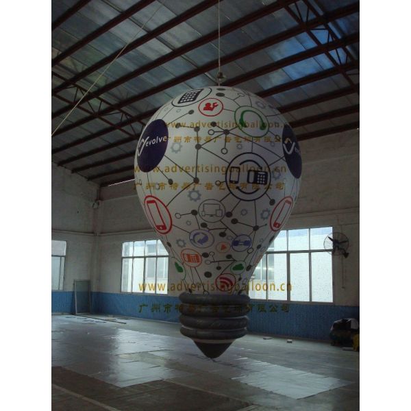 Globo gigante inflable atractivo de la publicidad, globos inflables del espejo de la decoración