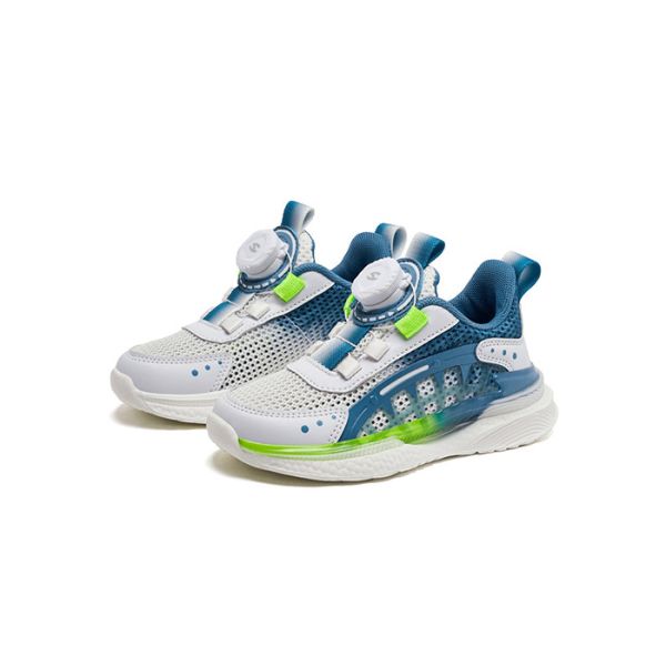 EVA Outsole Lace-Up Closure Children'S Casual Sneakers Breathable Kids' Sport Shoes