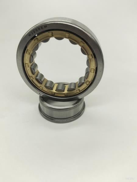Roulement à rouleaux cylindriques en acier chromé NJ208EM pour machines d'ingénierie