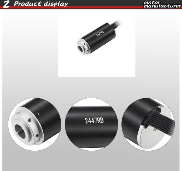 Faradyi 2247RB 12V 24V High Speed 23520rpm Low Noise BLDC Coreless Motor For Tatoo Machine