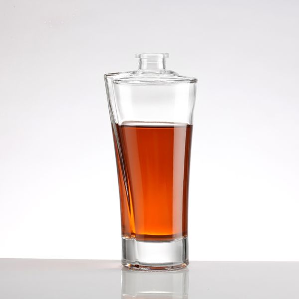 Botellas de vodka de 1000 ml para restaurantes Tipo de sellado personalizable y asequible