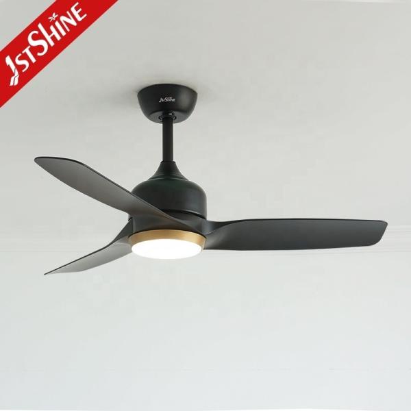 Ventilador de teto LED de comprimento de suspensão interior de 42 com alto fluxo de ar e iluminação ajustável