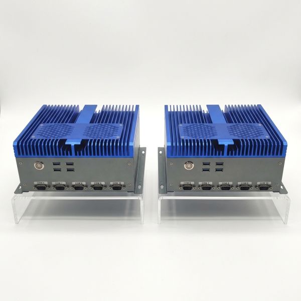 Fanless Embedded Computer Intel Core I3/i5/i7 Processor Triple Monitor Support Dual Gigabit LAN Industrial Grade Stock Available