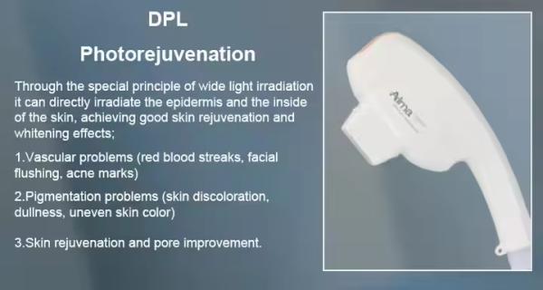 Laser Ipl Ice Hair Removal 590Nm Ipl Filter Dpl Hair Removal Machine