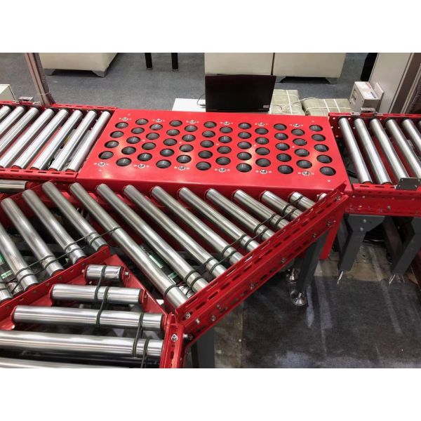 Steerable Parcel Conveying Ball Roller Wheel Sorter Machine