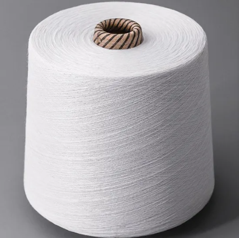 Fibra de nylon 6 reciclado certificado por GRS 8Dx88mm Blanco para textiles sostenibles