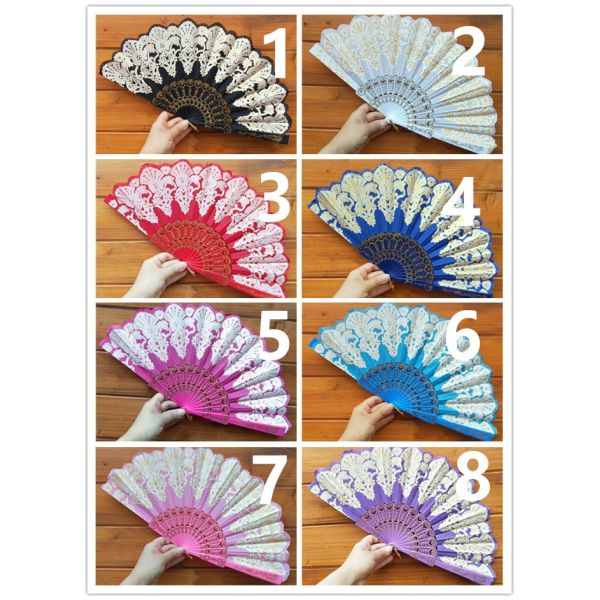 [I AM YOUR FANS]Good Quality Classic Giveway Gifts Plastic Frame Hand Fan Plastic White Wedding Fans