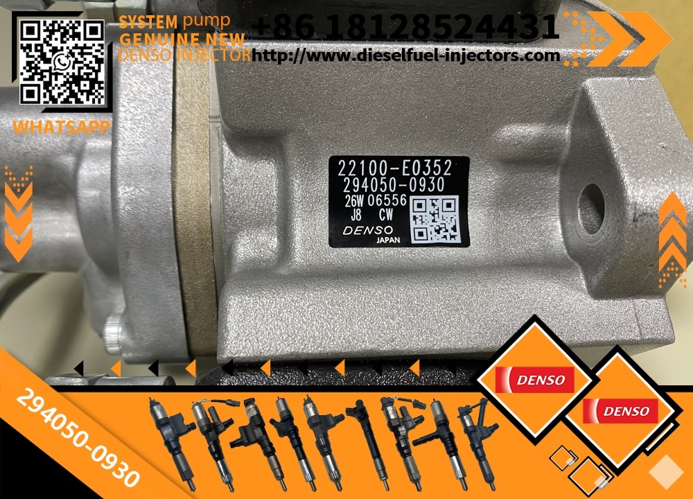 J08E High Pressure Fuel Pump 22100-E0352 294050-0930