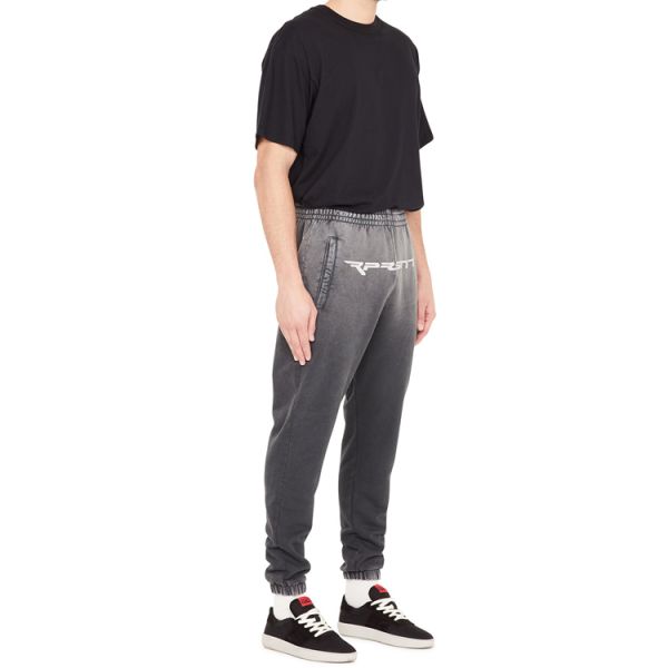 Custom Logo Mens Gym Track Pants , Mens Loose Fit Casual Trousers