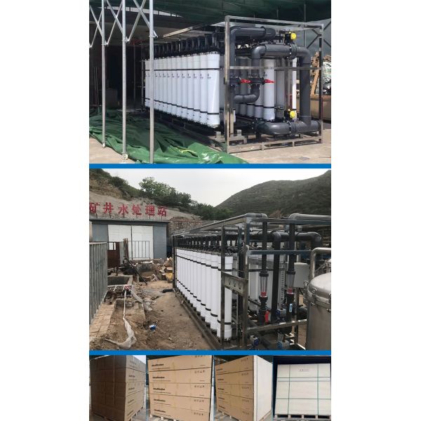 4TPH PVDF Washable UF-1060 Industrial Purifiers Water Treatment Machinery Using UF Membrane Technology