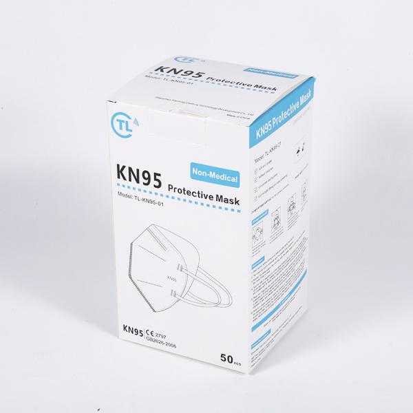 Factory Wholesale KN95 Face Mask Disposable 5 Ply Non Woven Melt-blown Anti Dust Protective Face Mask