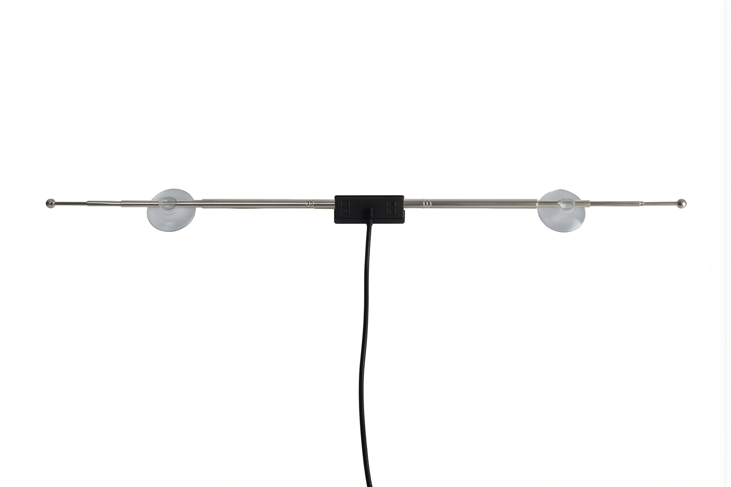 Telescopic 5 - 28dBi Car TV WiFi Antenna Linear Vertical Polarization With Sucking Disc