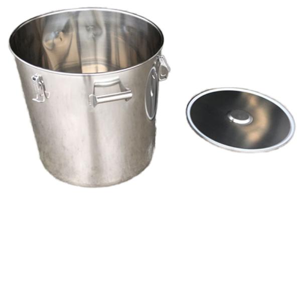 100L Stainless Steel Round Drum For Soup Production In Restaurants