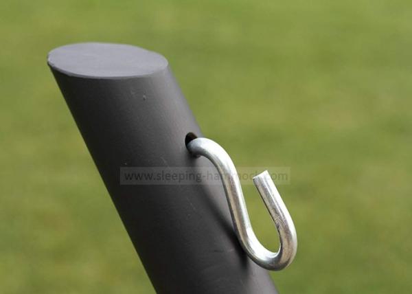 15 Foot ARC Steel Hammock Frame Metal For Hammock  With Zinc S Hook Curved