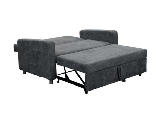 High Performance Functional Sofa Bed Iron Sheet Metal Legs 5 Position Lockable