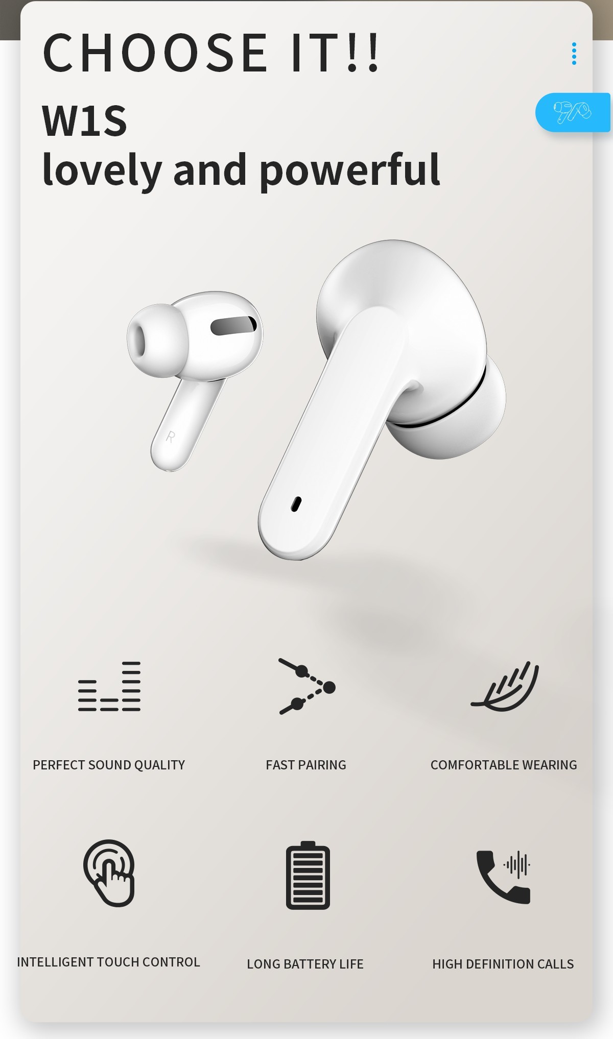Наушник 300mAh 5hours водоустойчивое беспроводное Earbuds мобильного телефона TWS Bluetooth
