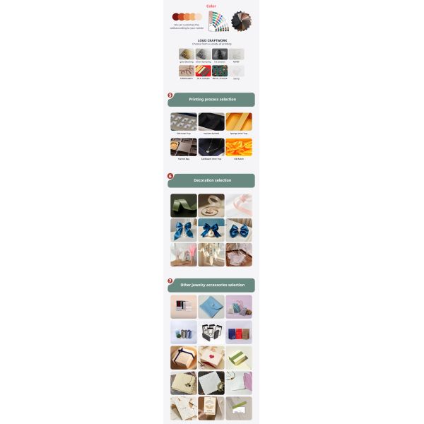 Square light green Velvet Jewelry ring Box customizable Jewellery Box packaging