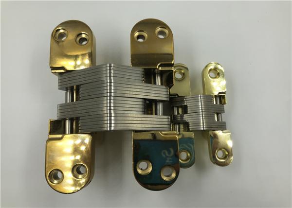 Front Door Stainless Steel Concealed Hinges With PVD And GP Coated