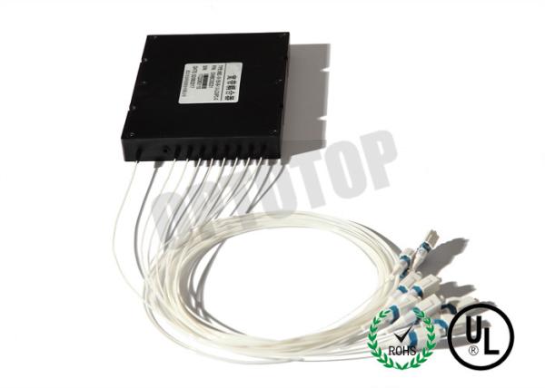 LC / UPC Connector Fiber Optic Cable Splitter Metal / Plastic Material