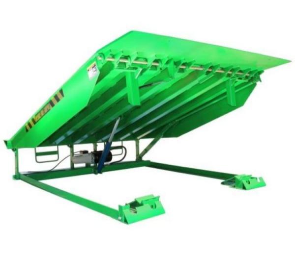 Grão, Verde Segurança Logística Nivelador de Doca Hidráulico AC 380V Fornecimento de Energia