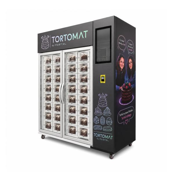 WEIMI Large Capacity Cake Vending Machine with Customizable Lockers for Birthday Cakes and Bakery Products