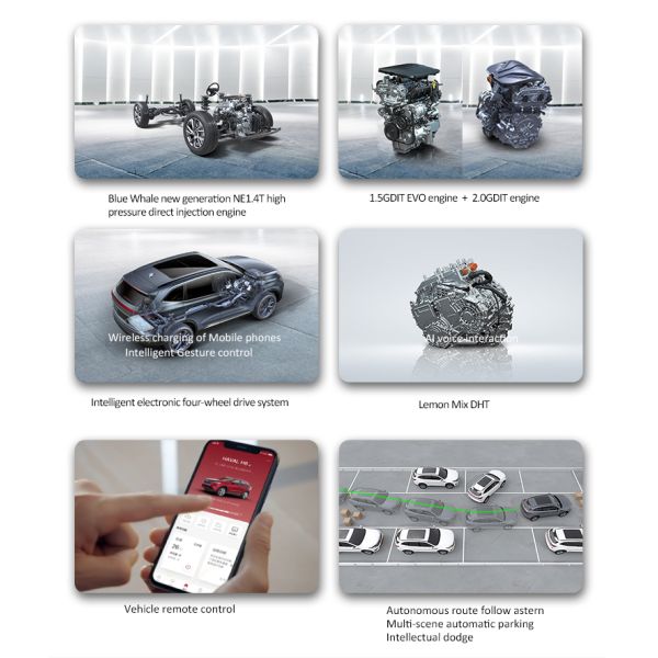 Second Hand Haval H6 Used Low Emission Petrol Cars 200km/H