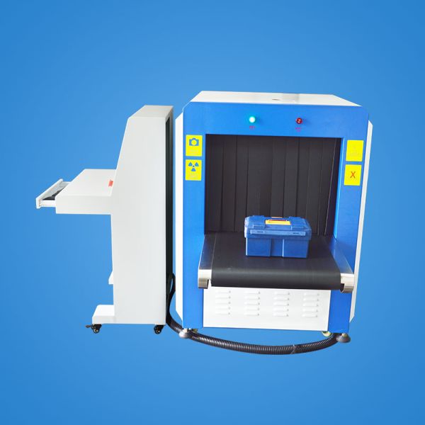 Средняя машина рентгенодефектоскопического контроля с кнопкой «аварийной остановки»