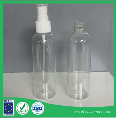 100ml PET clear plastic round bottle of hand sanitizer alcohol empty spray bottles makeup bottles