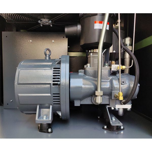 11KW Industrial Rotary Screw Type Air Compressor Permanent Magnet Motor