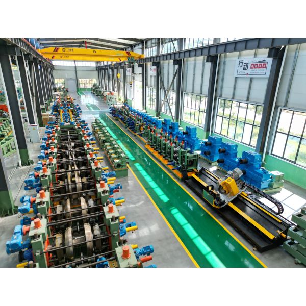 Welded Pipe Mill 300-508mm Diameter 0-25m/min Speed