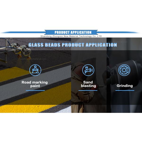 Refractive Index Nd≥1.5% Glass Beads for Road Safety with Bright Smooth Appearance and Environmental Friendly Properties