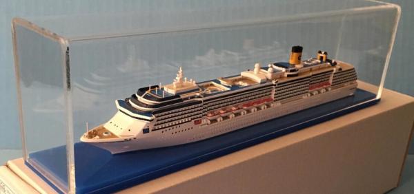 Plastic Ship 3d Model Costa Mediterranea Cruise Ship Model With Collection Values