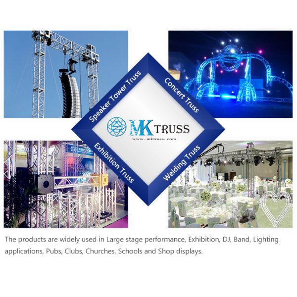 Алюминиевая сплав Сертификат Spigot Truss Клип и штифт для прямого круга арки лестницы