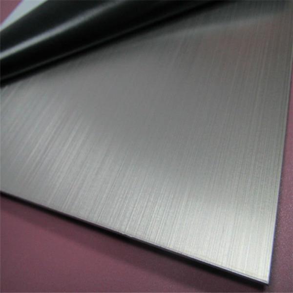 AISI 430 stainless steel sheet no.4 satin finish 1219*2438mm size