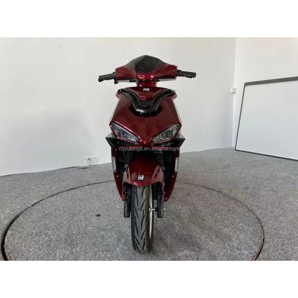 Мощный 1500W/2000W Мотор Электрический мотоцикл с двойным дисковым тормозом и 12-дюймовой шиной