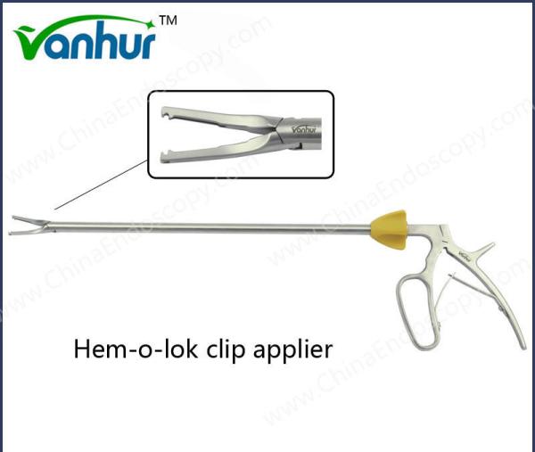 Group Adult Hem-O-Lok Clip Applier Laparoscopic Instrument with ISO13485 Certification