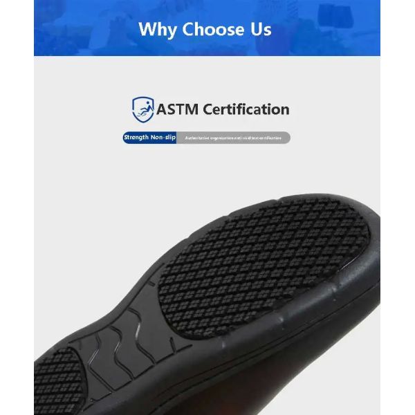 Обычные черные легкие обувь для медсестёр Нескользящие резиновые подошвы Сандалии водонепроницаемые коровая кожа Шеф-обувь