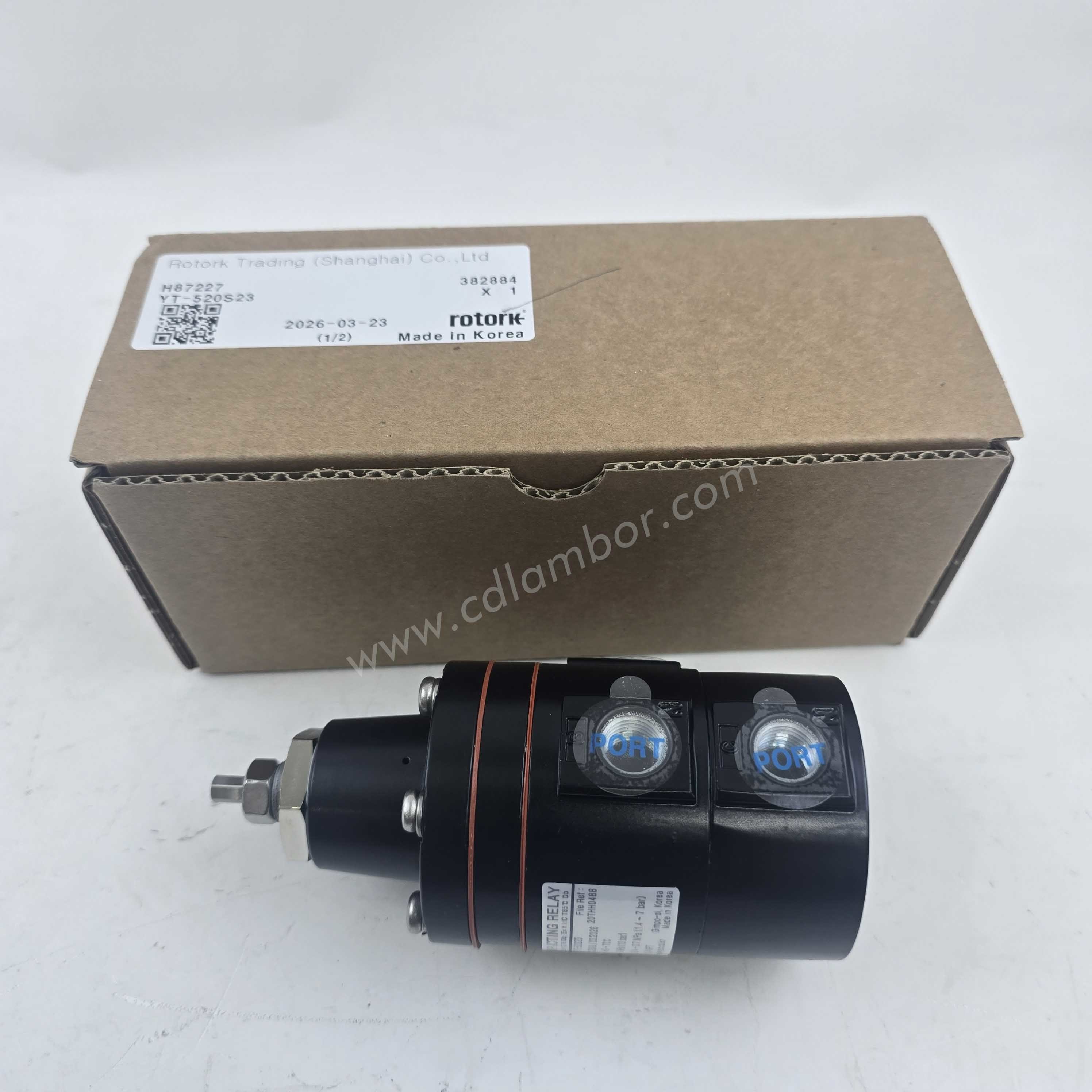 Rotork YT-520S23 Snap acting relay booster YT-520,YT-525，YT-530,YT-535