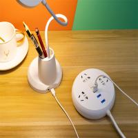 Lâmpada de mesa LED moderna com temperatura de cor ajustável para iluminação ambiental