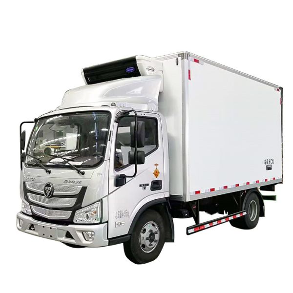 ≤500Nm Maximum Torque Foion 4x2 Fresh Fruit Preservation Refrigerated Vehicle with Euro 3 Emission Standard and Energy