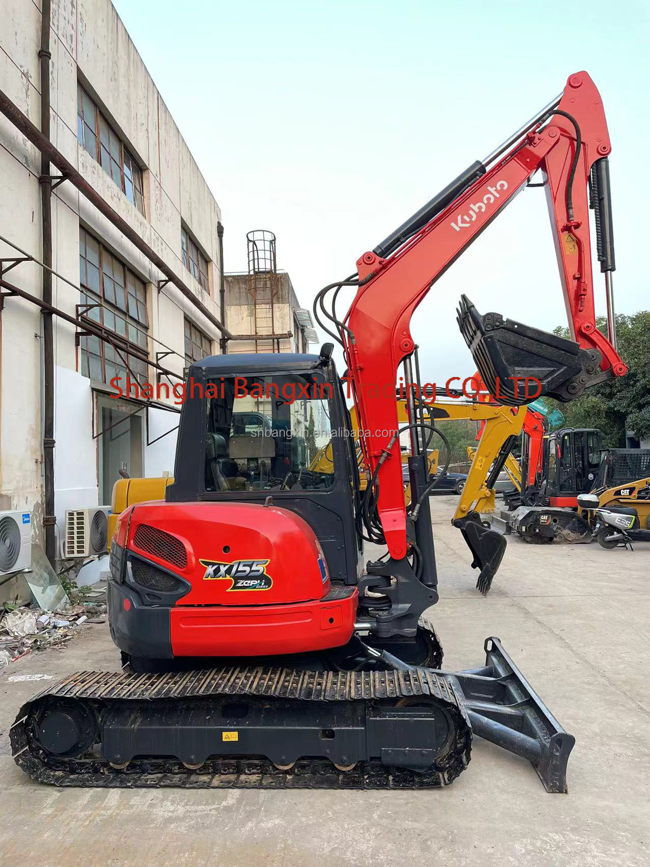 Good Condition 2021 Year Manufacture Crawler Excavator KUBOTA KX155-3z in Shanghai