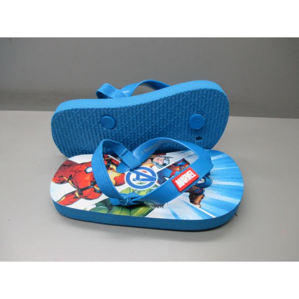 Licencé Marvel Character pour enfants Flip flops sandales sécurisées chaussures d'été